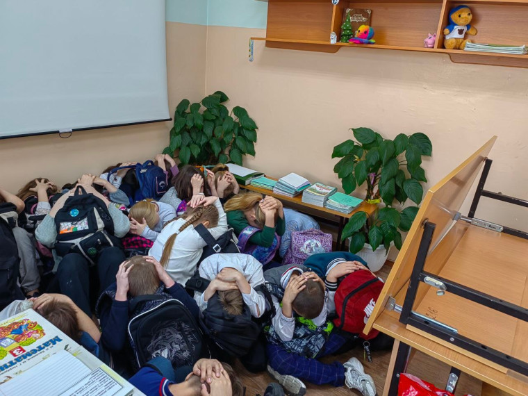 Всероссийская тренировка по противодействию антитеррору.